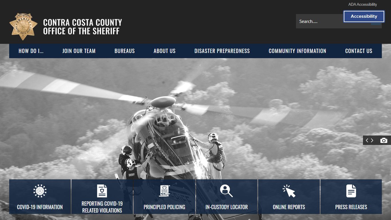 Contra Costa Sheriff, CA | Home